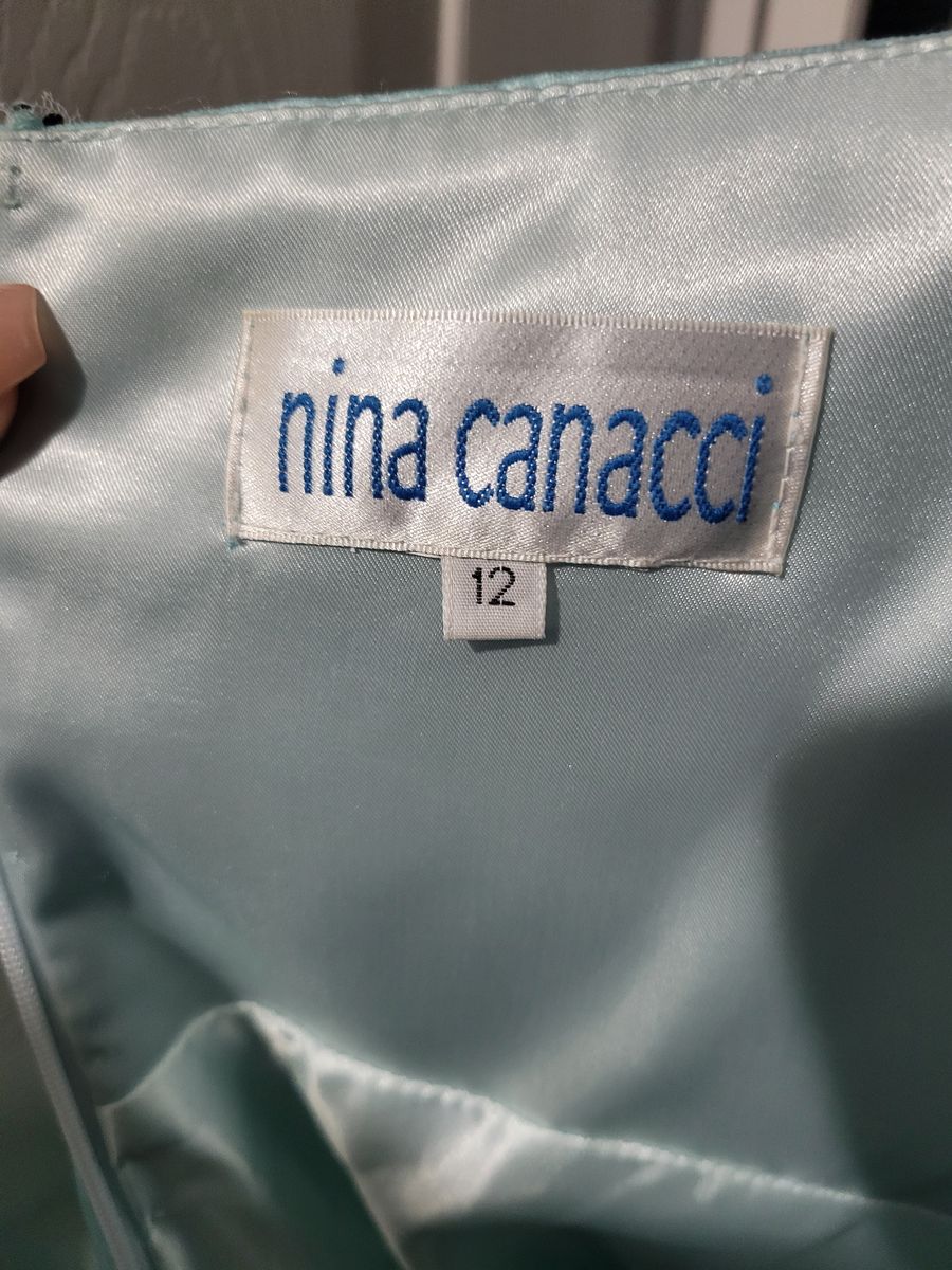 Nina Canacci Size 12 Prom Light Blue A-line Dress on Queenly
