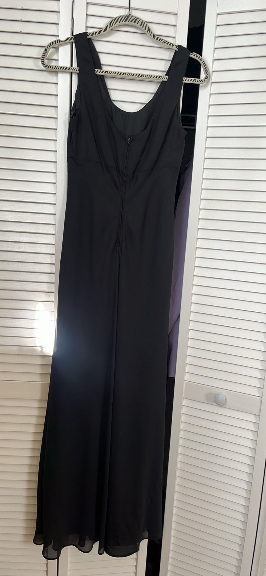 Betsy and Adam Size 10 Prom Black A-line Dress on Queenly