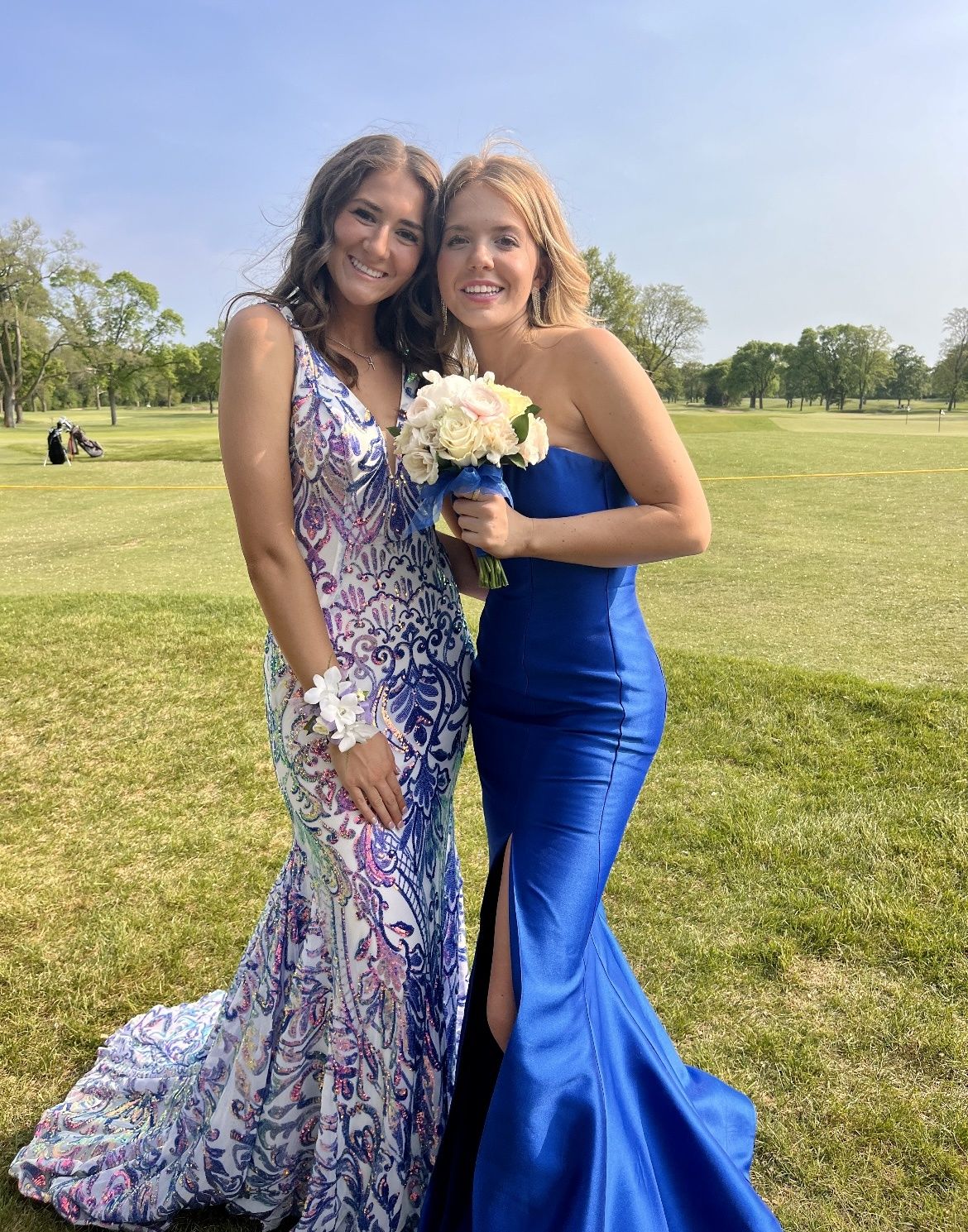 Sherri Hill Size 4 Prom Royal Blue Mermaid Dress on Queenly