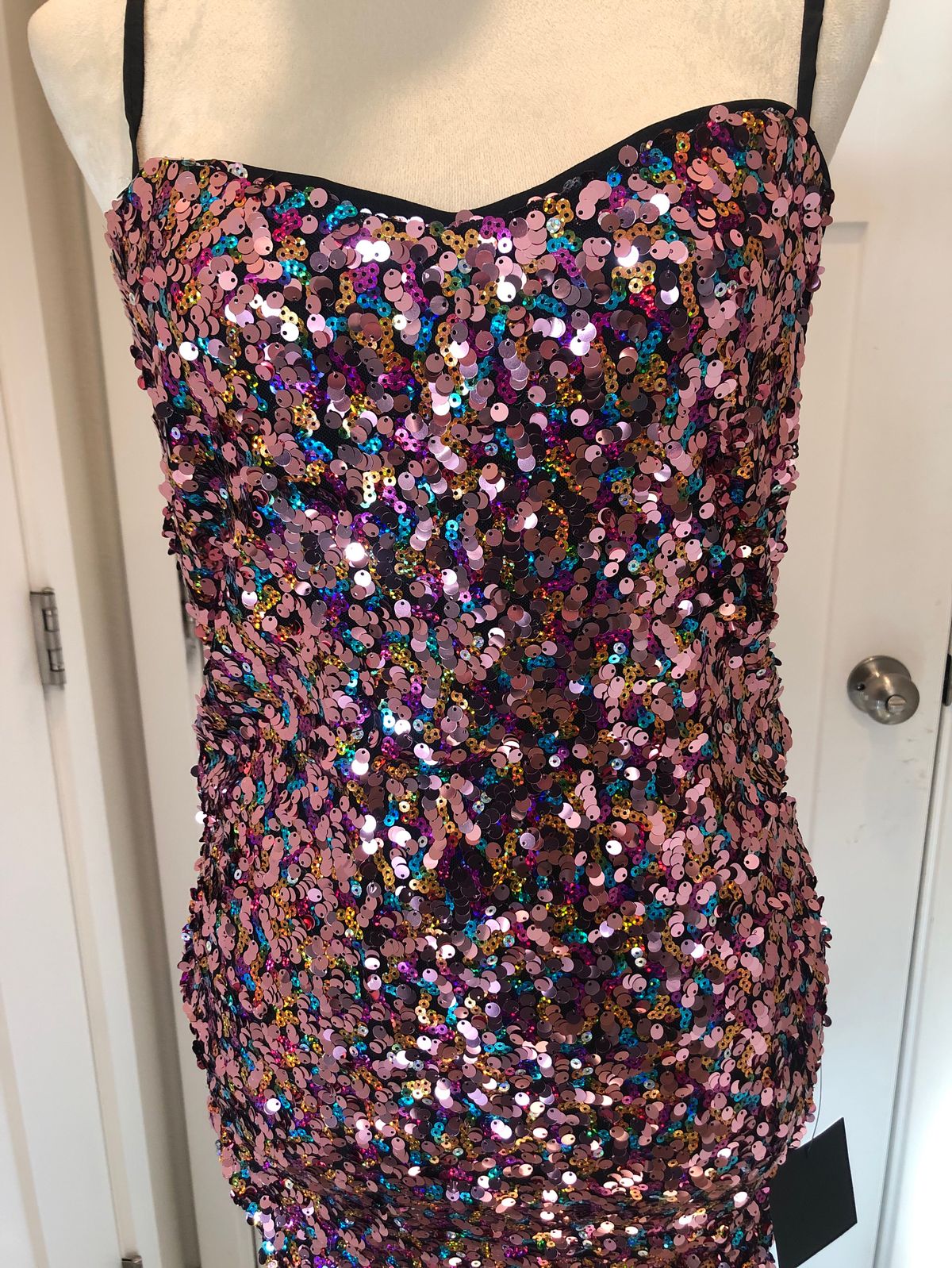 Lulus Size L Multicolor Cocktail Dress on Queenly