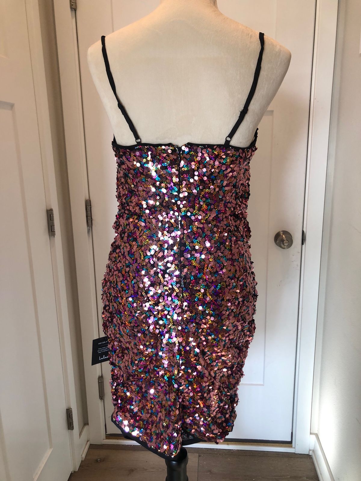 Lulus Size L Multicolor Cocktail Dress on Queenly