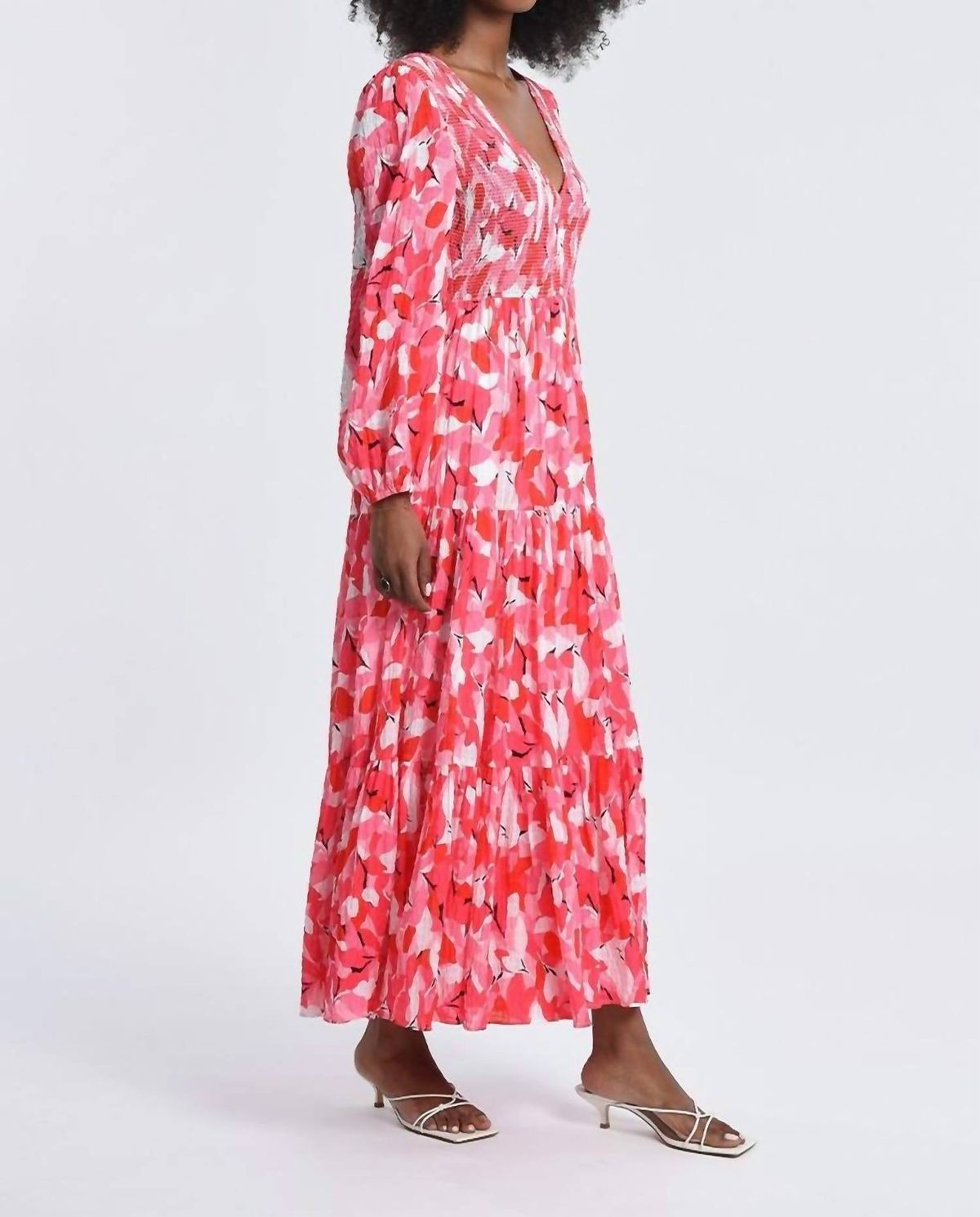 Style 1-2133997380-3236 MOLLY BRACKEN Size S Pink Floor Length Maxi on Queenly