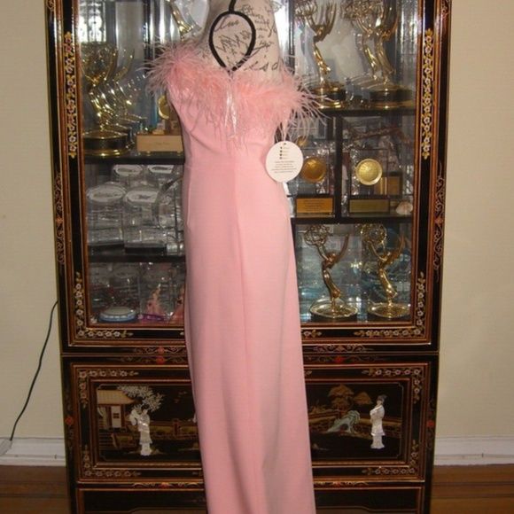 Miss Circle Size 4 Prom Strapless Light Pink Floor Length Maxi on Queenly