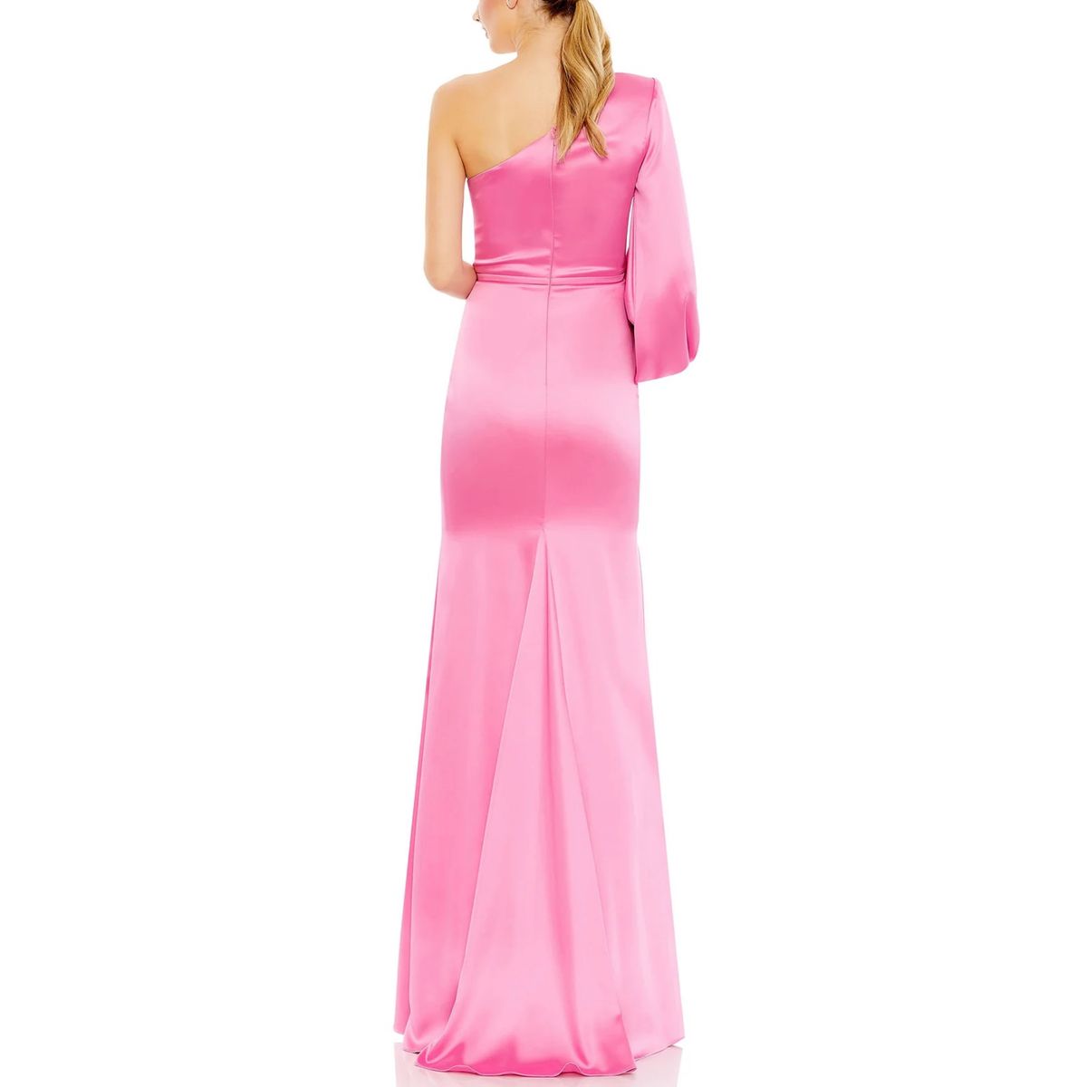 Style 26712 Mac Duggal Size 2 Prom Long Sleeve Light Pink Floor Length Maxi on Queenly