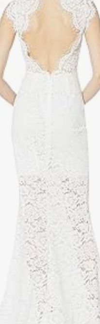 Style SP15G03 Rachael Zoe  Size 4 White Ball Gown on Queenly