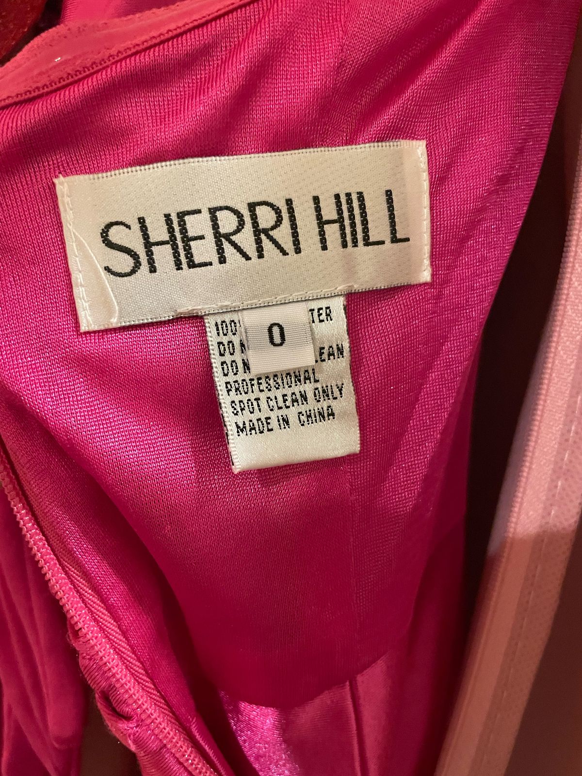 Sherri Hill Size 0 Pink Floor Length Maxi on Queenly