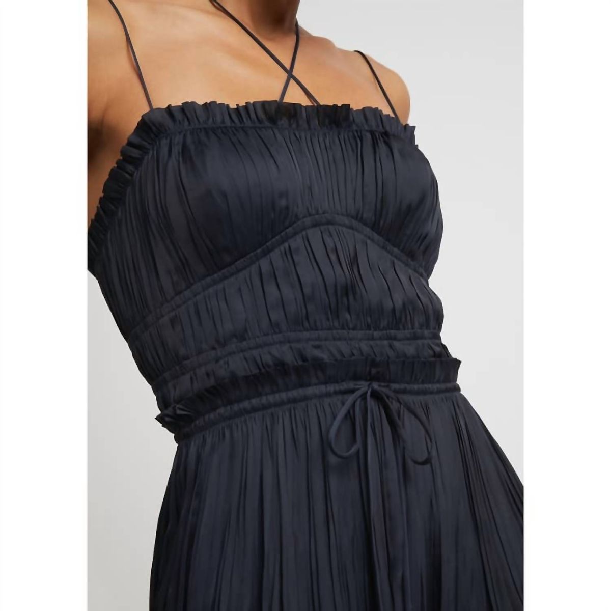 Style 1-1242333925-5 Ulla Johnson Size 0 Pageant Navy Blue Cocktail Dress on Queenly
