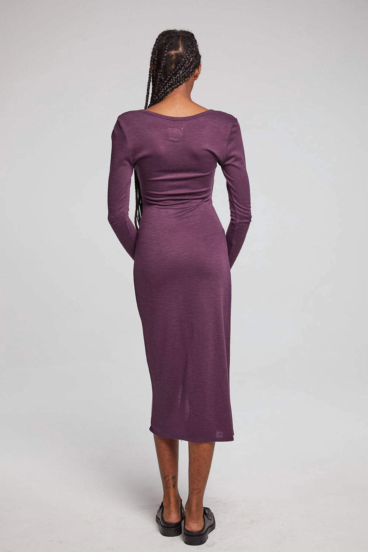 Style 1-1781282660-2901 Chaser Size M Long Sleeve Purple Cocktail Dress on Queenly