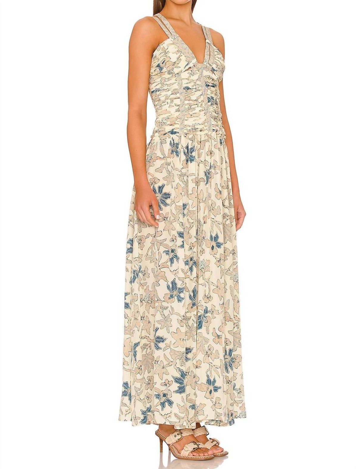 Style 1-4171528444-5 Ulla Johnson Size 0 Pageant Satin White Floor Length Maxi on Queenly