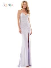Colors Size 6 Prom Strapless Purple Side Slit Dress on Queenly