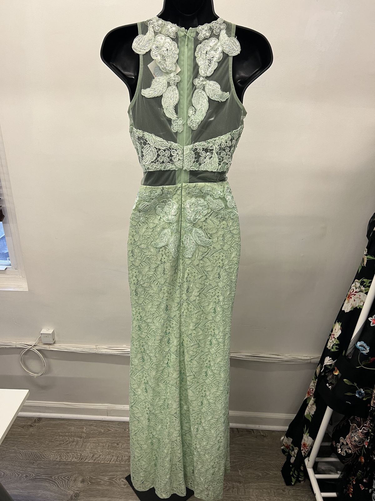 Style 15741 Soieblue Size L Light Green Mermaid Dress on Queenly