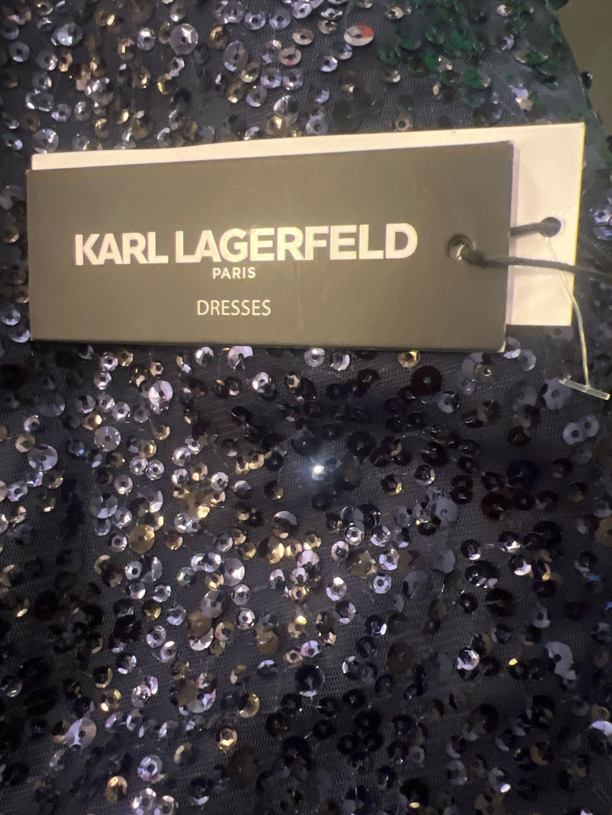 Karl Lagerfeld Size 12 Blue Cocktail Dress on Queenly