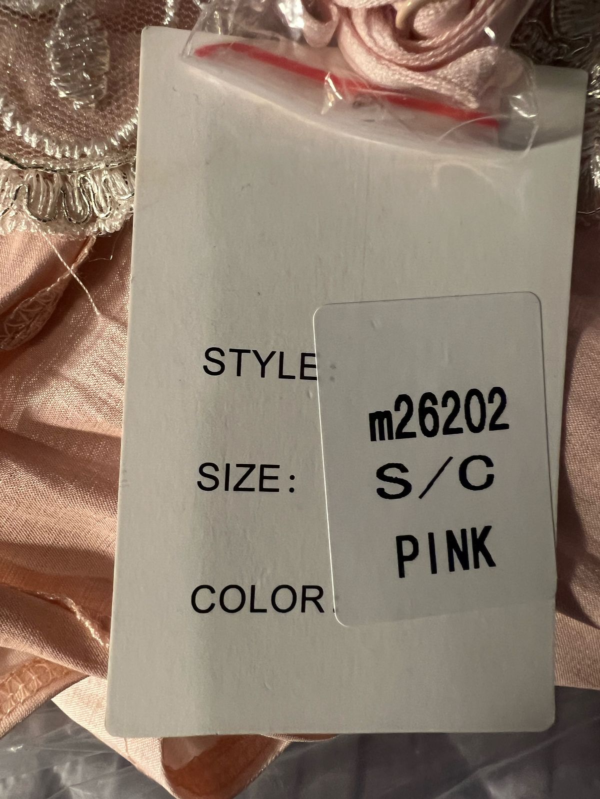 Maniju Size S Strapless Pink Ball Gown on Queenly