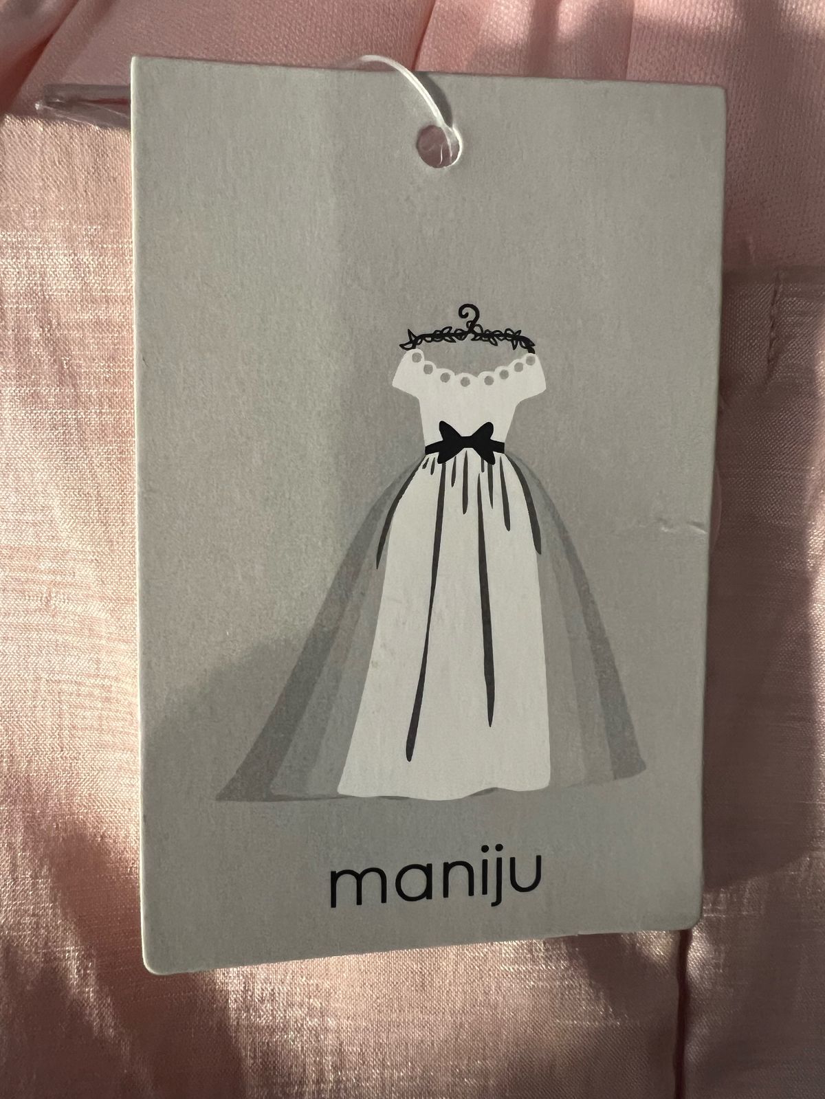 Maniju Size M Strapless Pink Ball Gown on Queenly
