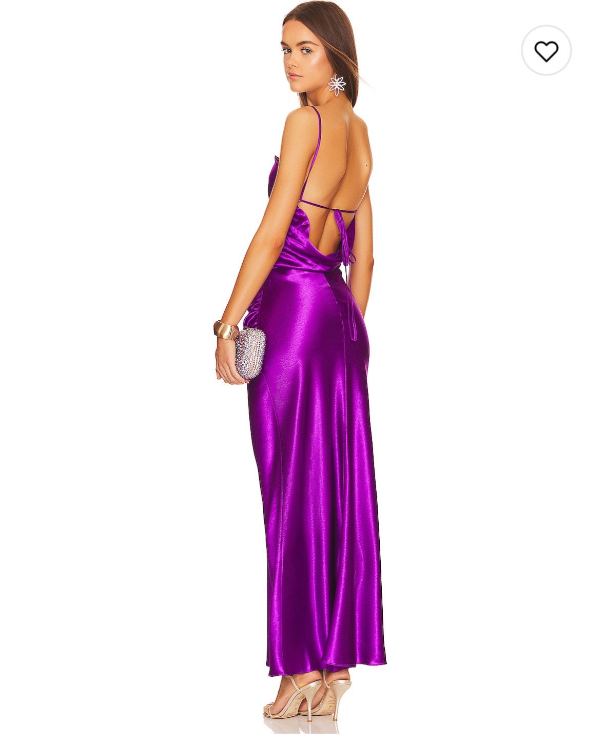 Revolve Size XS Prom Purple A-line Dress on Queenly