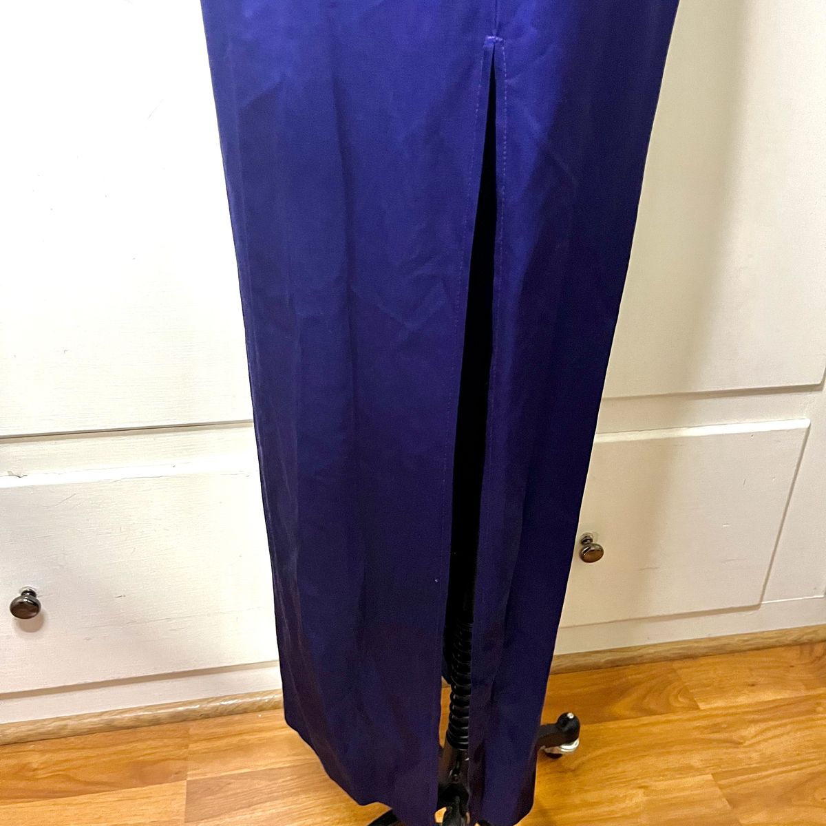 Jump Size 2 Bridesmaid High Neck Purple Floor Length Maxi on Queenly