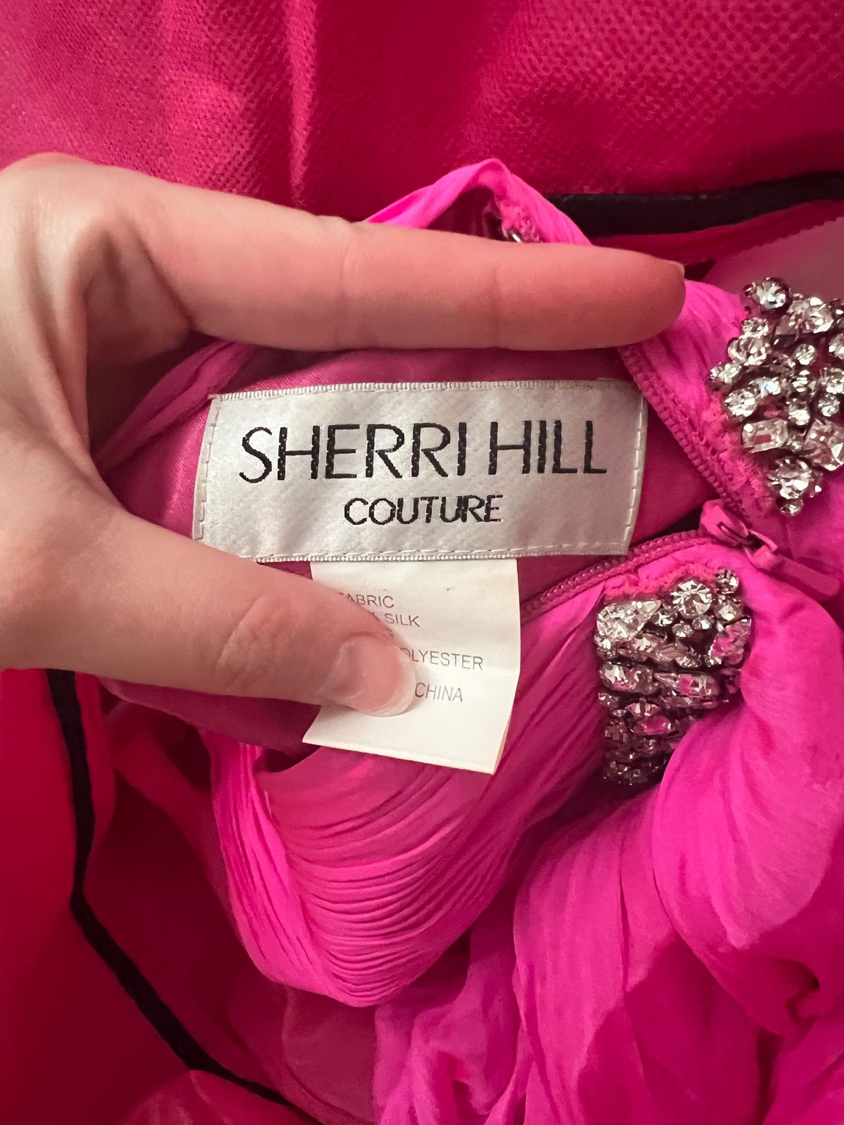 Sherri Hill Size 6 Pageant Pink Floor Length Maxi on Queenly