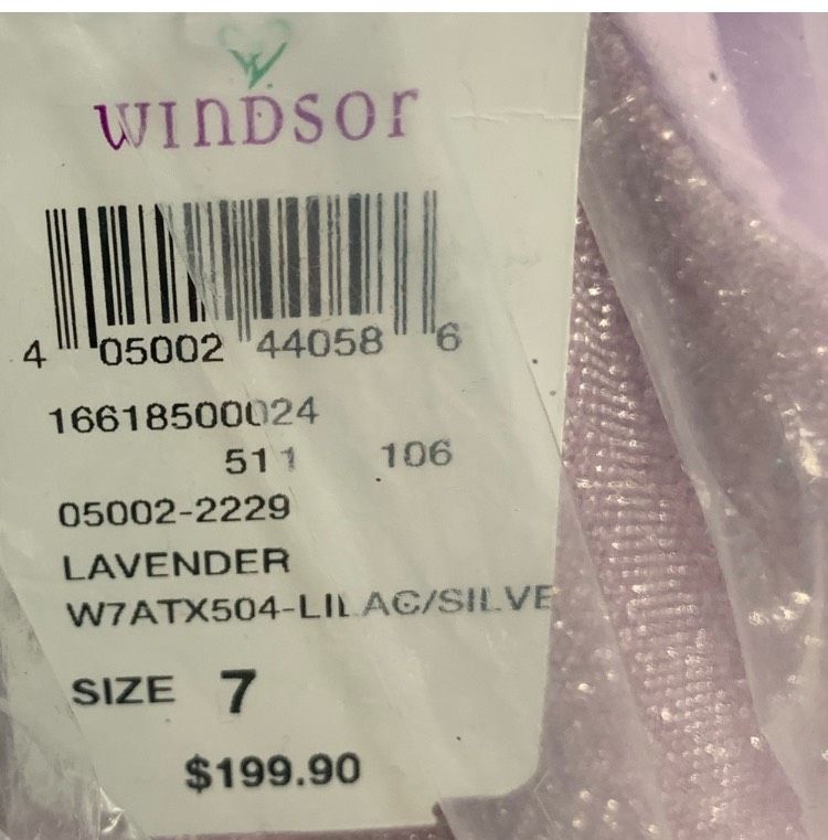 Windsor Size 8 Purple Side Slit Dress on Queenly