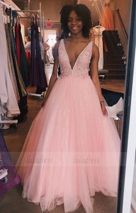 Style 1811P5824 Terani Couture Size 0 Prom Lace Pink Ball Gown on Queenly