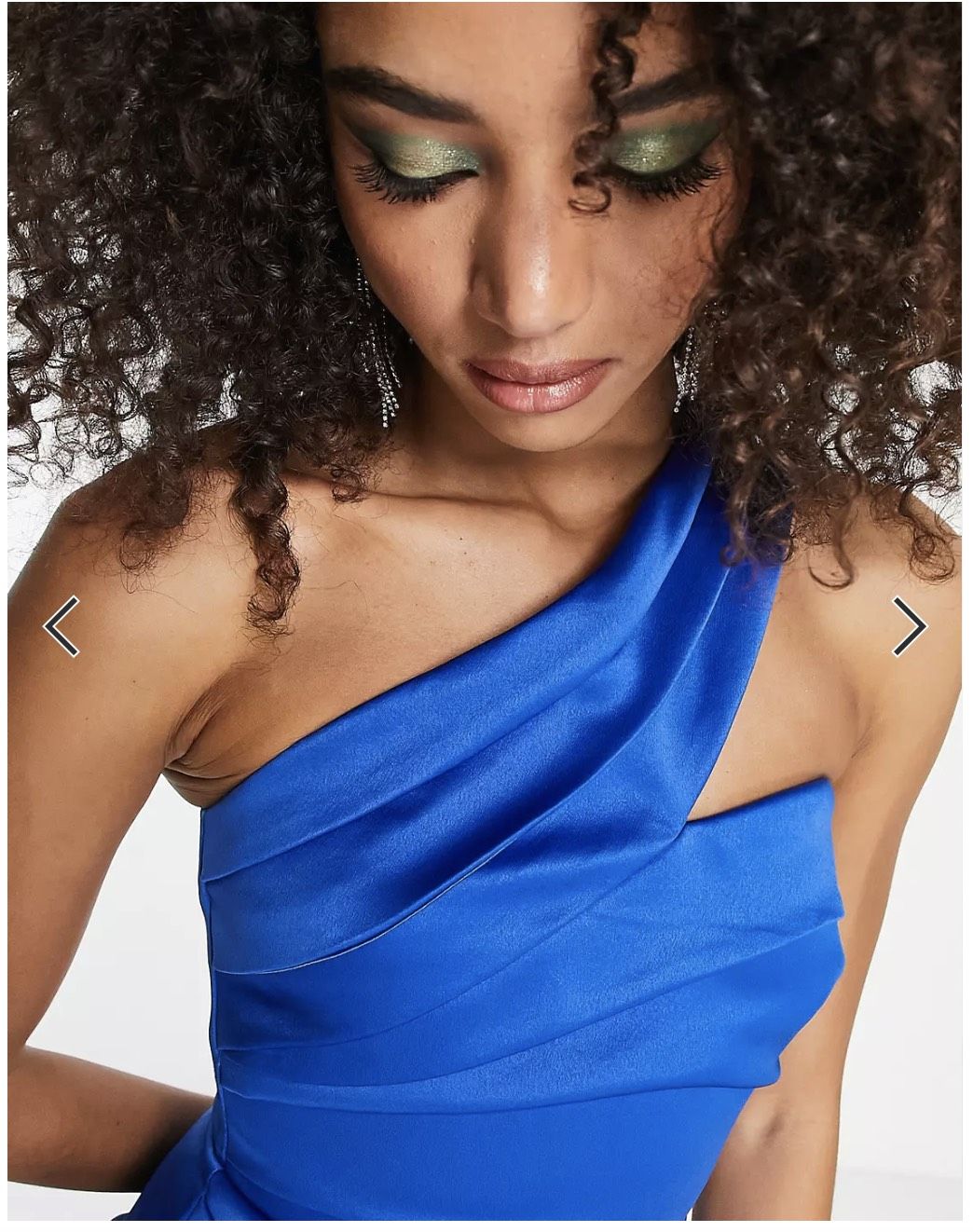 Lavish Alice Size 2 Prom One Shoulder Blue Cocktail Dress on Queenly