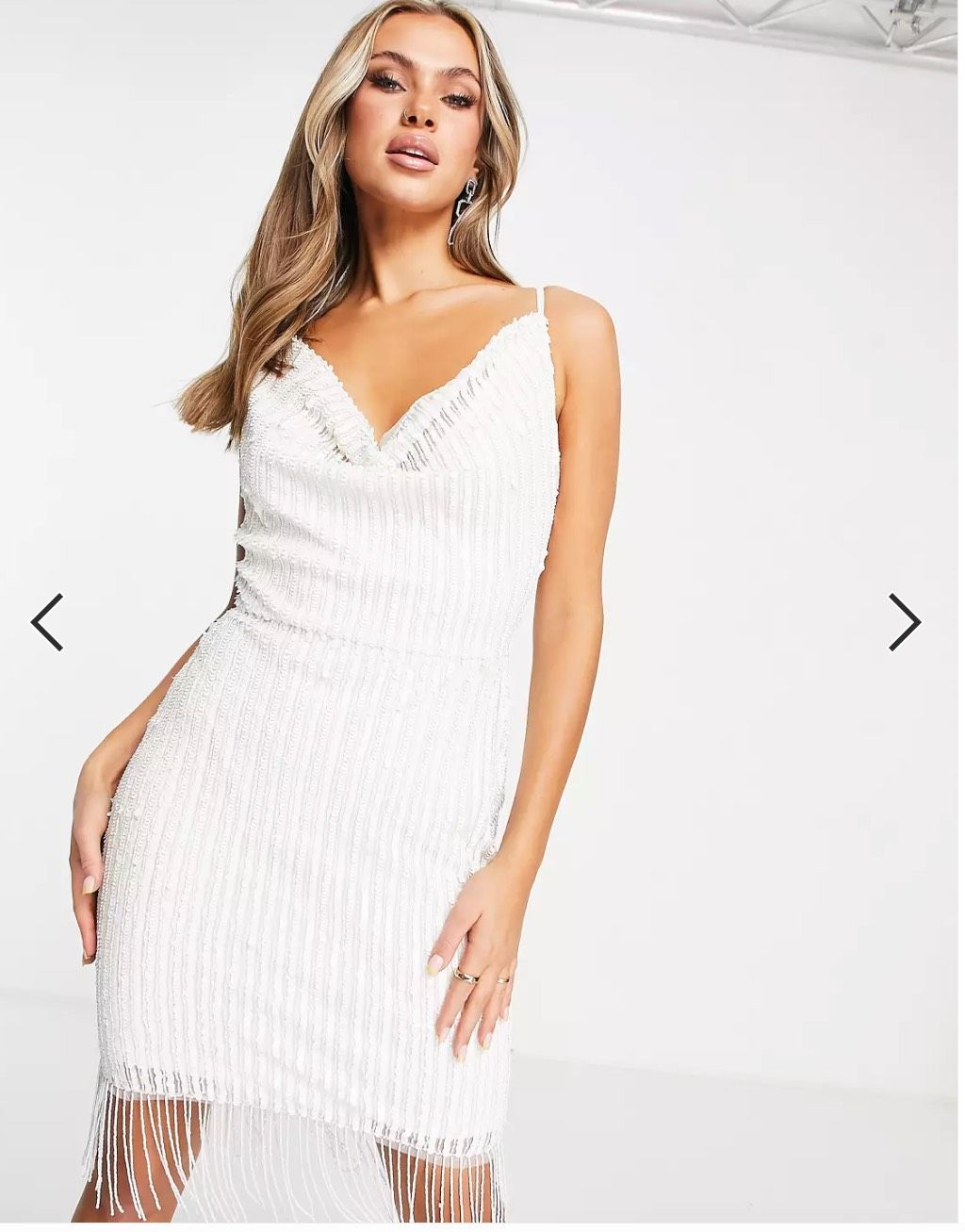 Size 2 Wedding White Cocktail Dress on Queenly