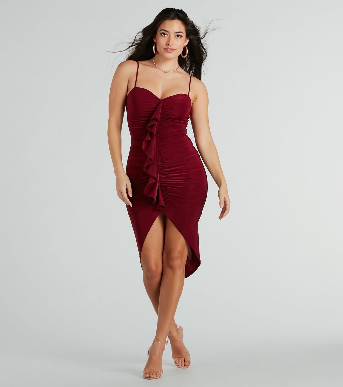 Style 05101-2955 Windsor Size M Prom Red Cocktail Dress on Queenly
