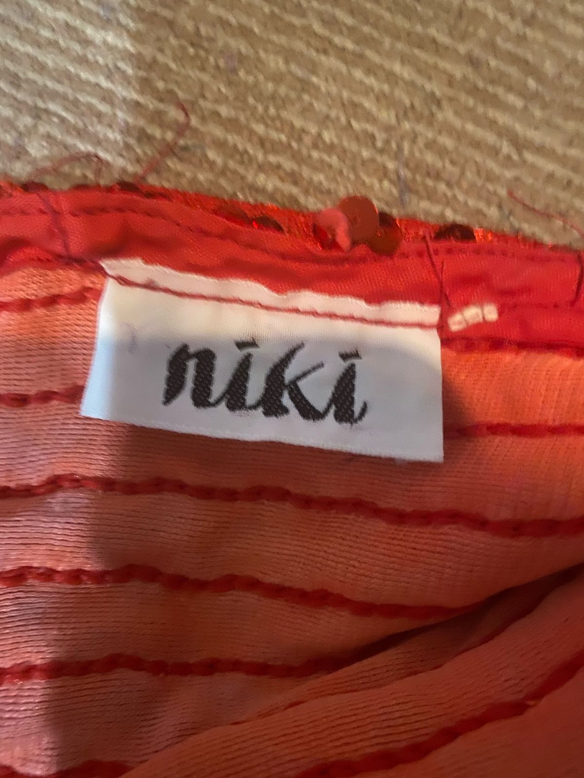 Niki Size L Homecoming Cap Sleeve Red Cocktail Dress on Queenly