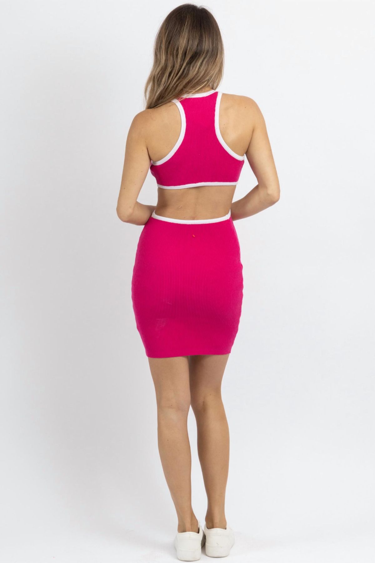 Style 1-1238320043-2696 Twenty Ten Size L Hot Pink Cocktail Dress on Queenly