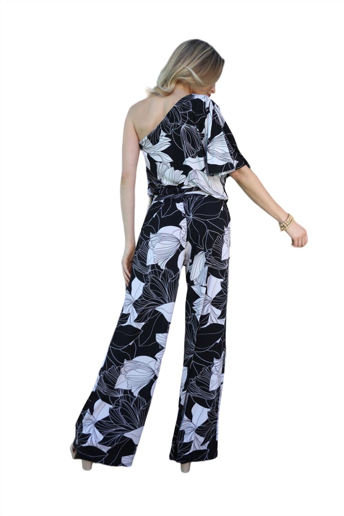Style 1-239462044-2696 Veronica M Size L White Formal Jumpsuit on Queenly