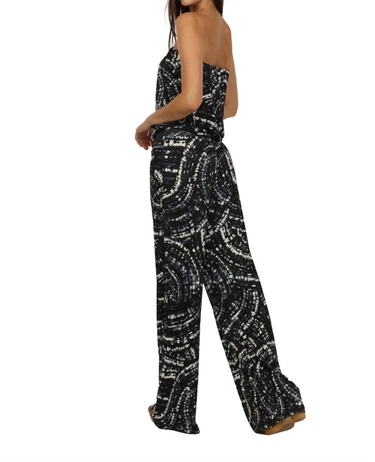 Style 1-3526719665-3855 Veronica M Size XS Black Formal Jumpsuit on Queenly