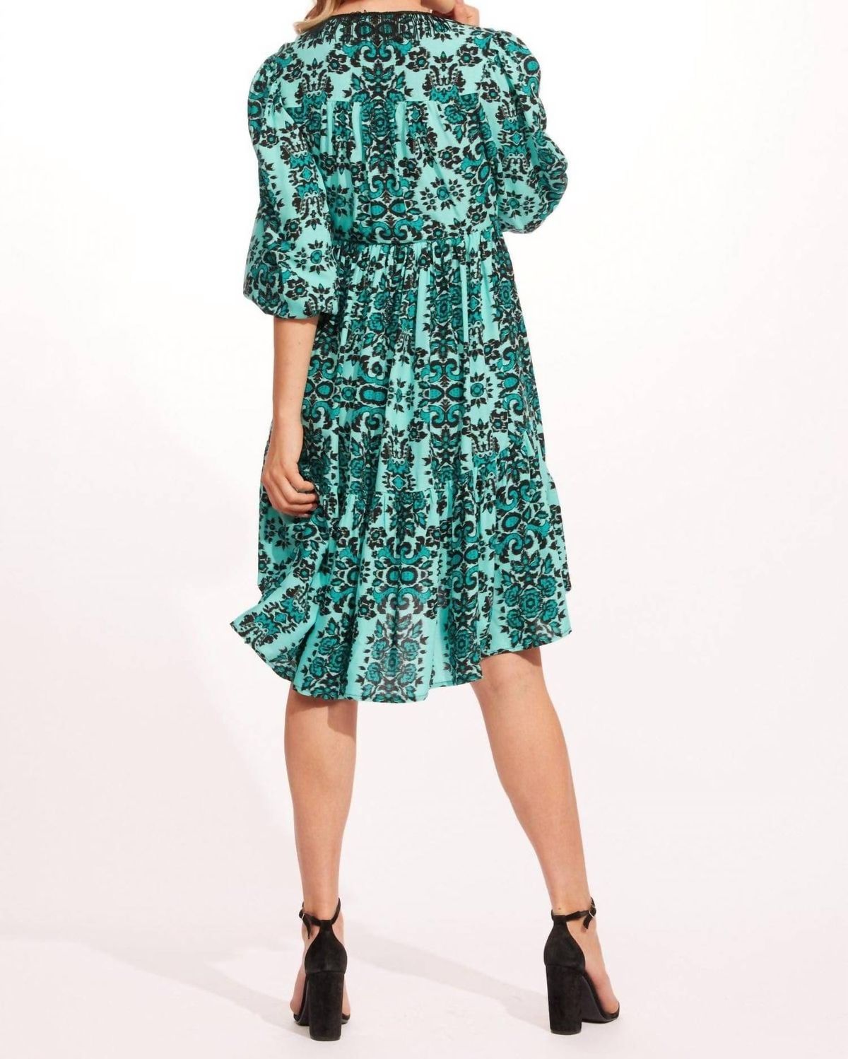 Style 1-4183228196-1498 EVA FRANCO Size 4 Green Cocktail Dress on Queenly