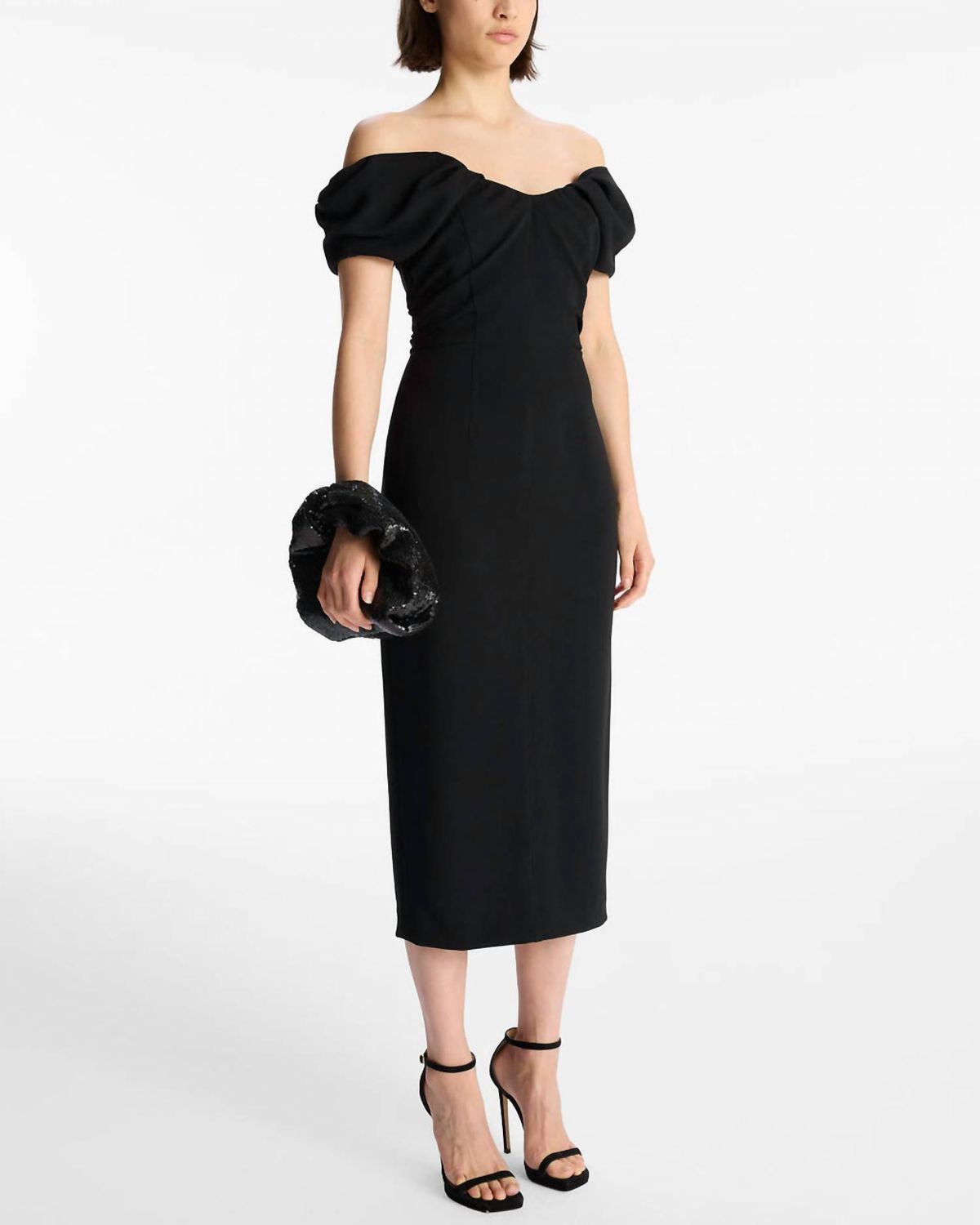 Style 1-446488435-1498 A.L.C. Size 4 Black Cocktail Dress on Queenly