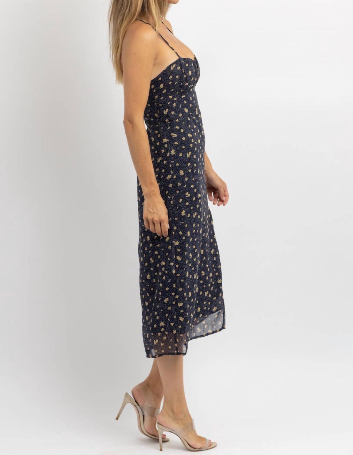 Style 1-522516868-2696 DRESS FORUM Size L Floral Black Cocktail Dress on Queenly