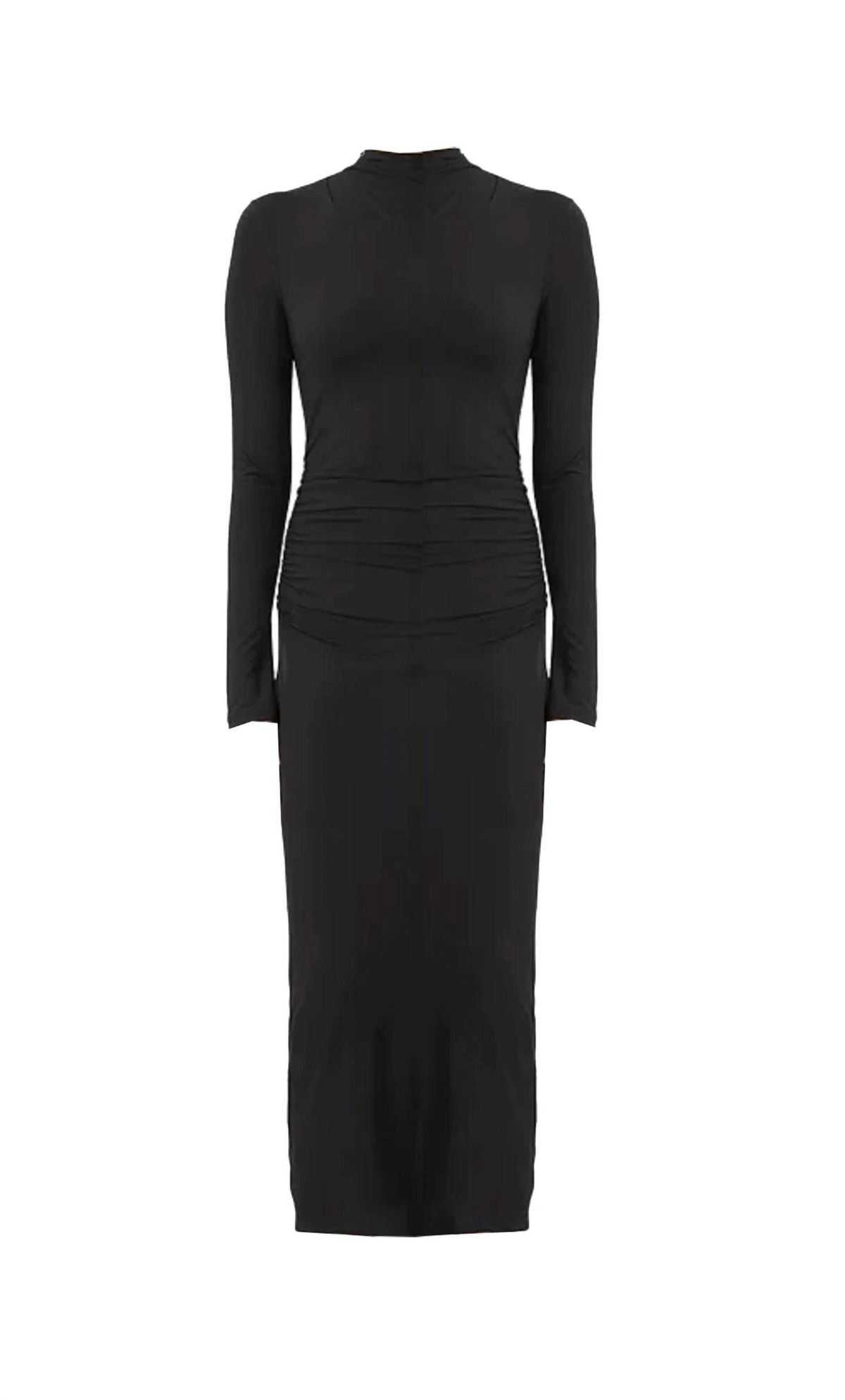 Style 1-591733361-3855 Vince Size XS Long Sleeve Black Cocktail Dress on Queenly