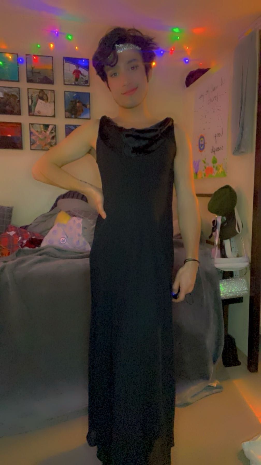Tailor Size 4 Black Floor Length Maxi on Queenly