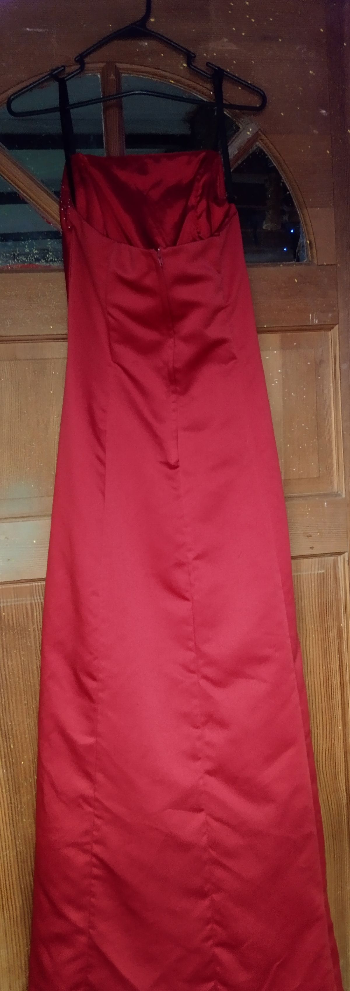 Roberta Bridal  Size 12 Red Dress With Train on Queenly