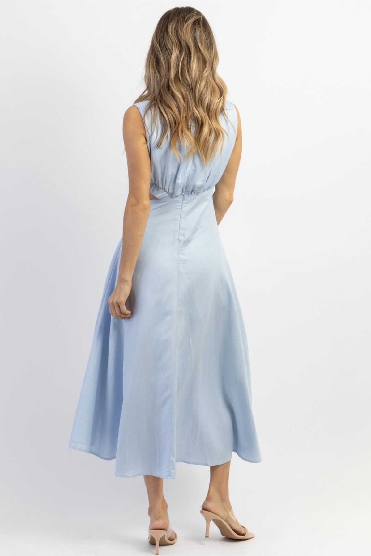 Style 1-1543692752-2901 In The Beginning Size M Blue Cocktail Dress on Queenly