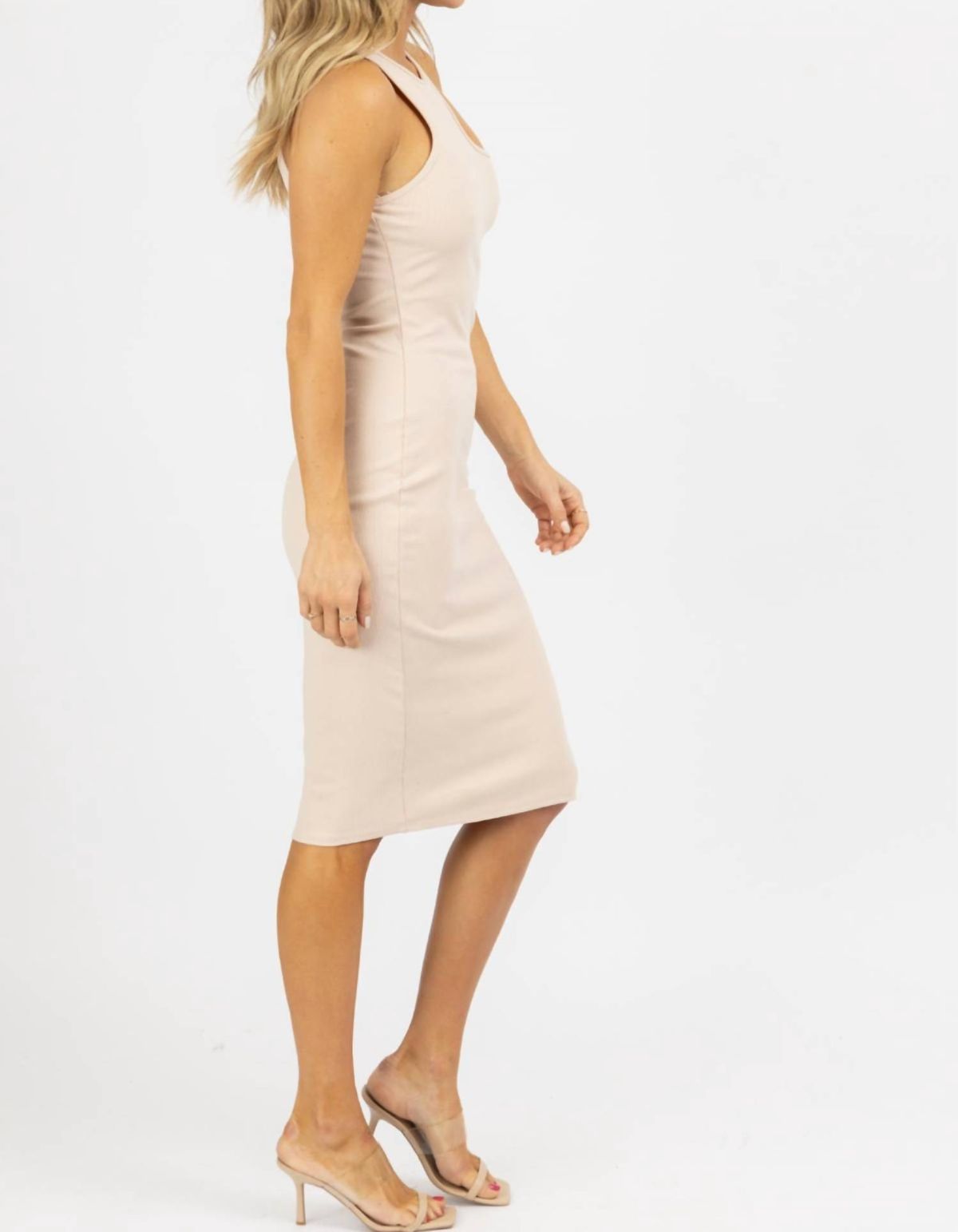 Style 1-1991854647-2696 Fore Size L Nude Cocktail Dress on Queenly