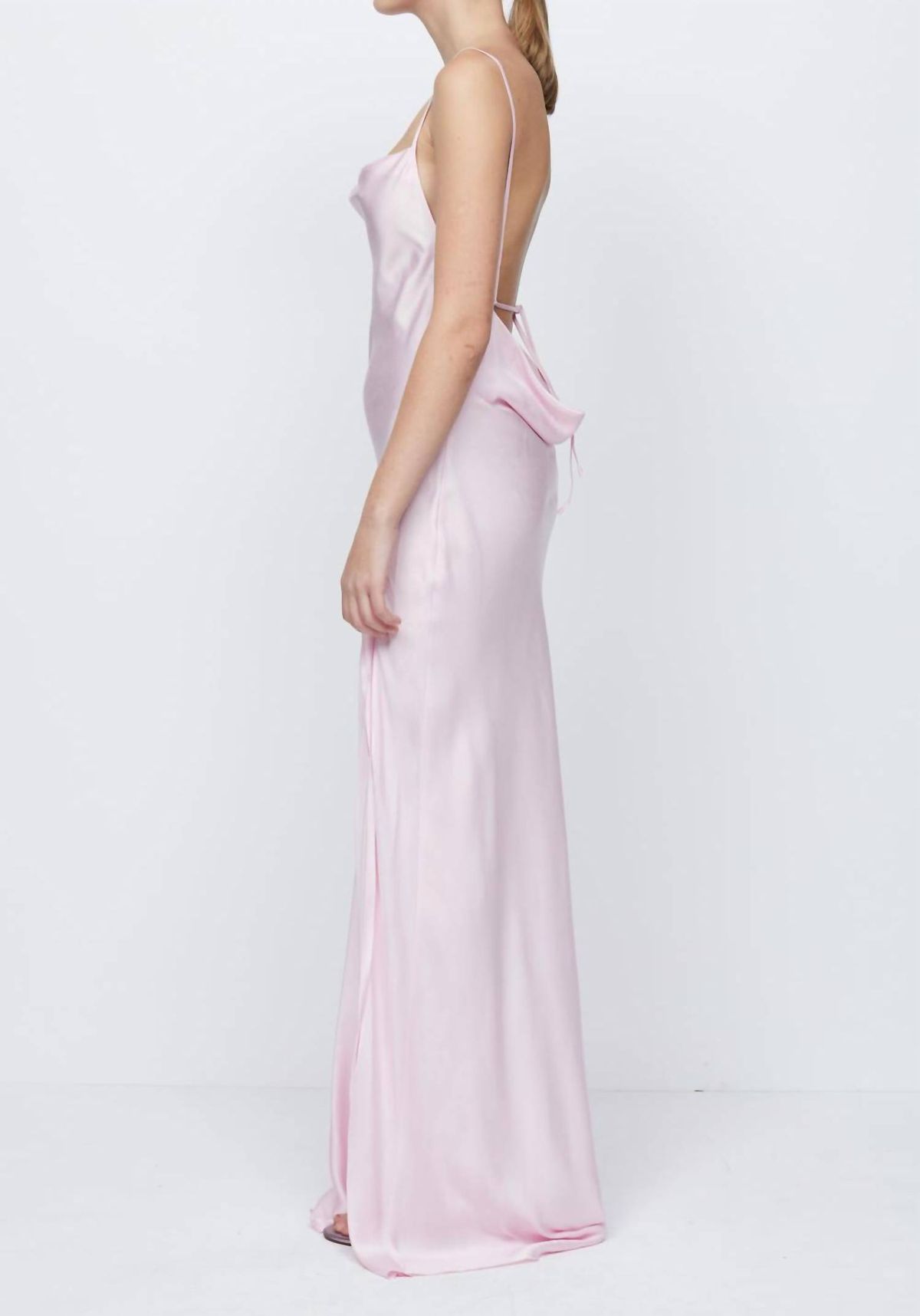 Style 1-2312047730-1498 BEC + BRIDGE Size 4 Pink Side Slit Dress on Queenly