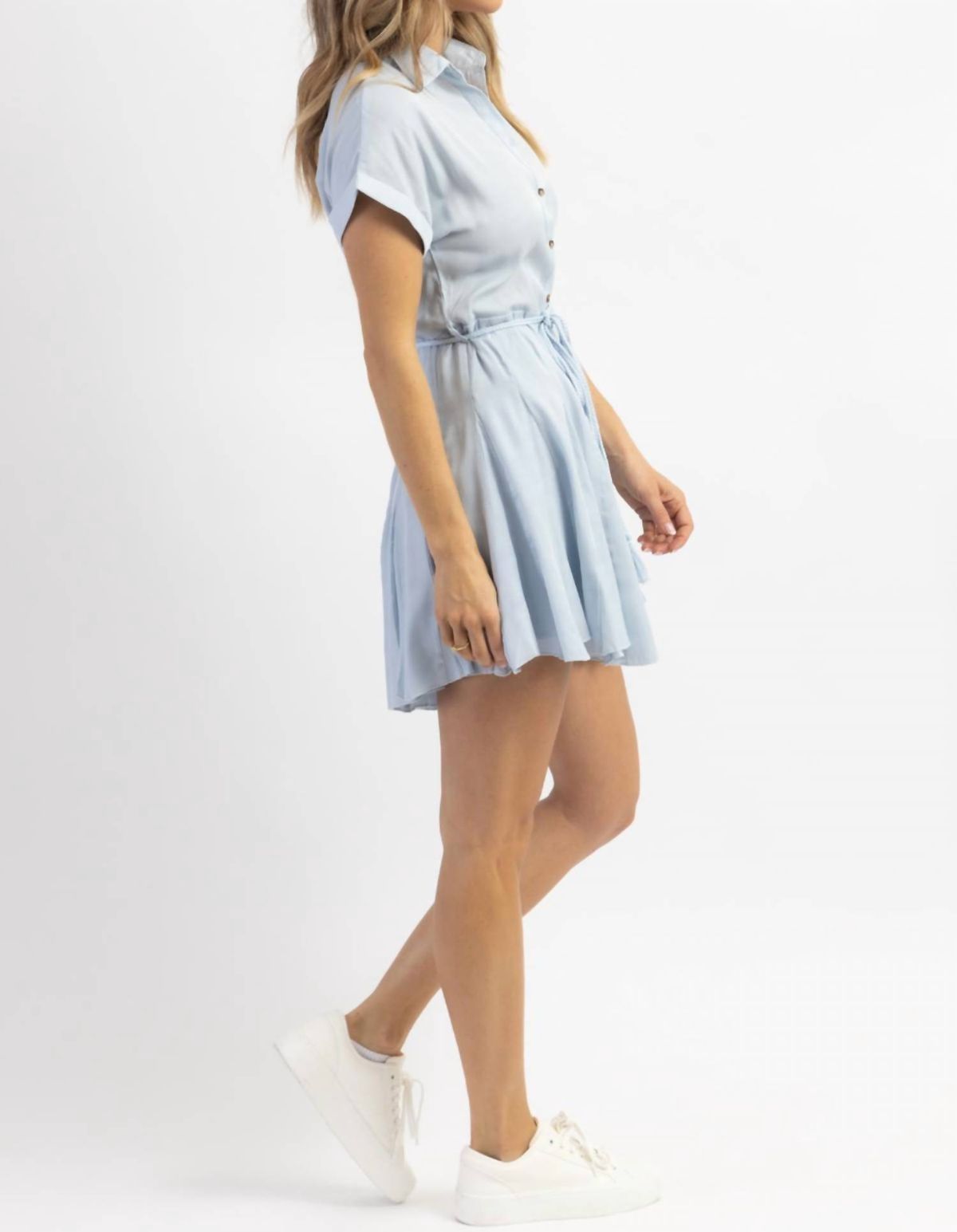 Style 1-2833905459-2696 fanco Size L High Neck Blue Cocktail Dress on Queenly