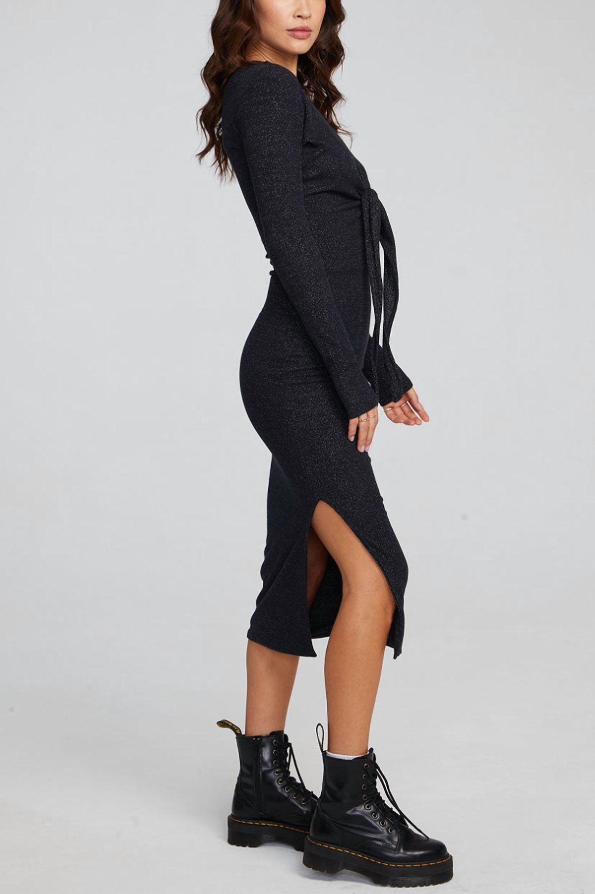 Style 1-3799211255-2696 Chaser Size L Black Cocktail Dress on Queenly