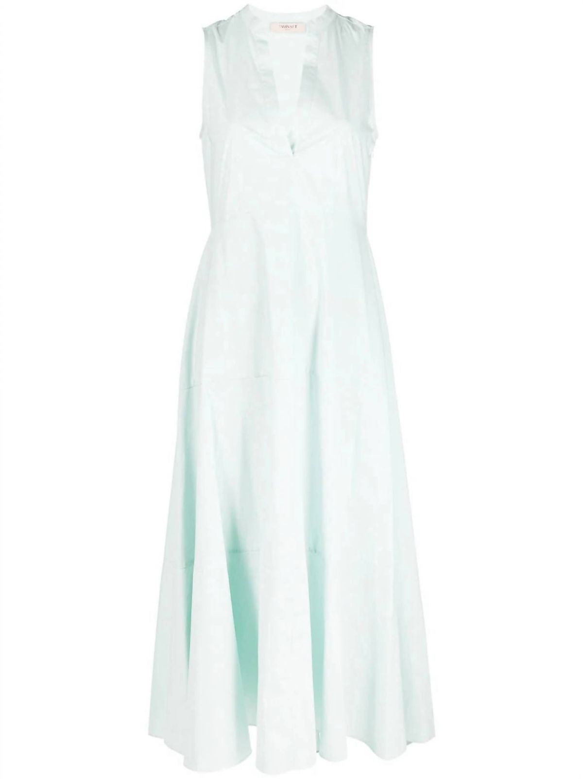 Style 1-941581538-3236 TWINSET Size S Light Blue Floor Length Maxi on Queenly