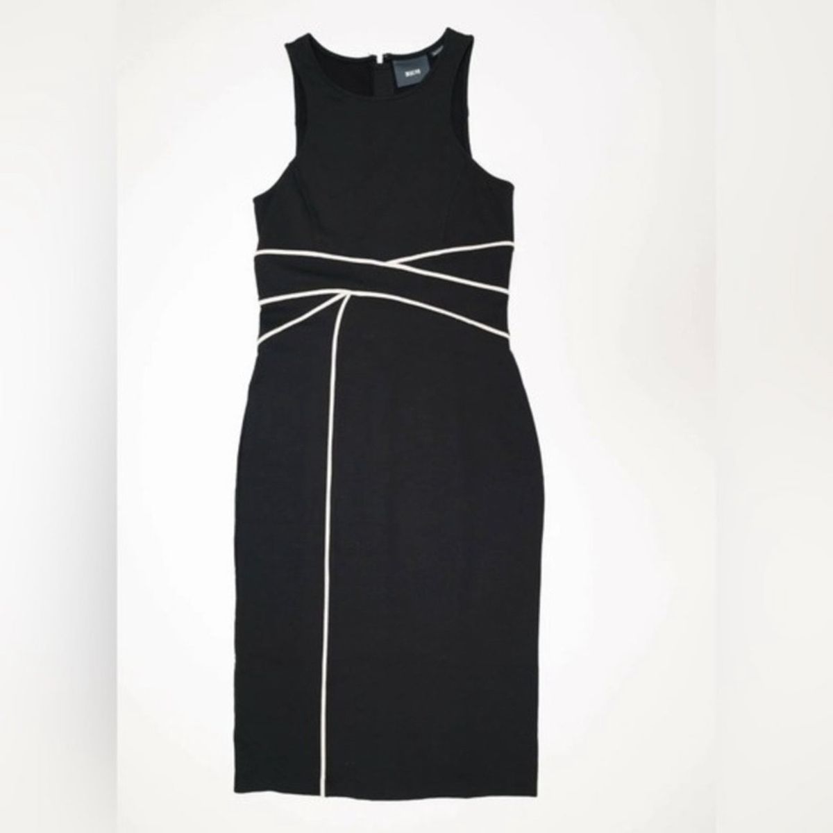 Anthropologie Size 4 Homecoming High Neck Black Cocktail Dress on Queenly