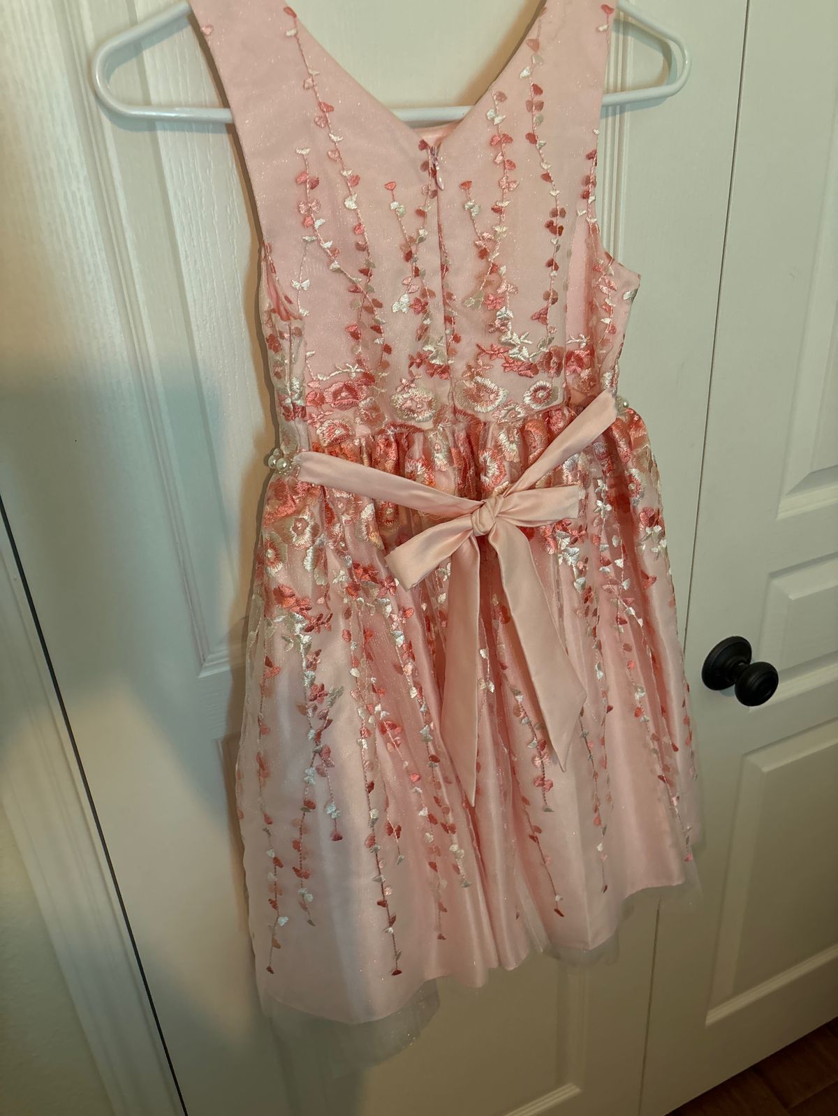 Girls Size 10 Pink Ball Gown on Queenly