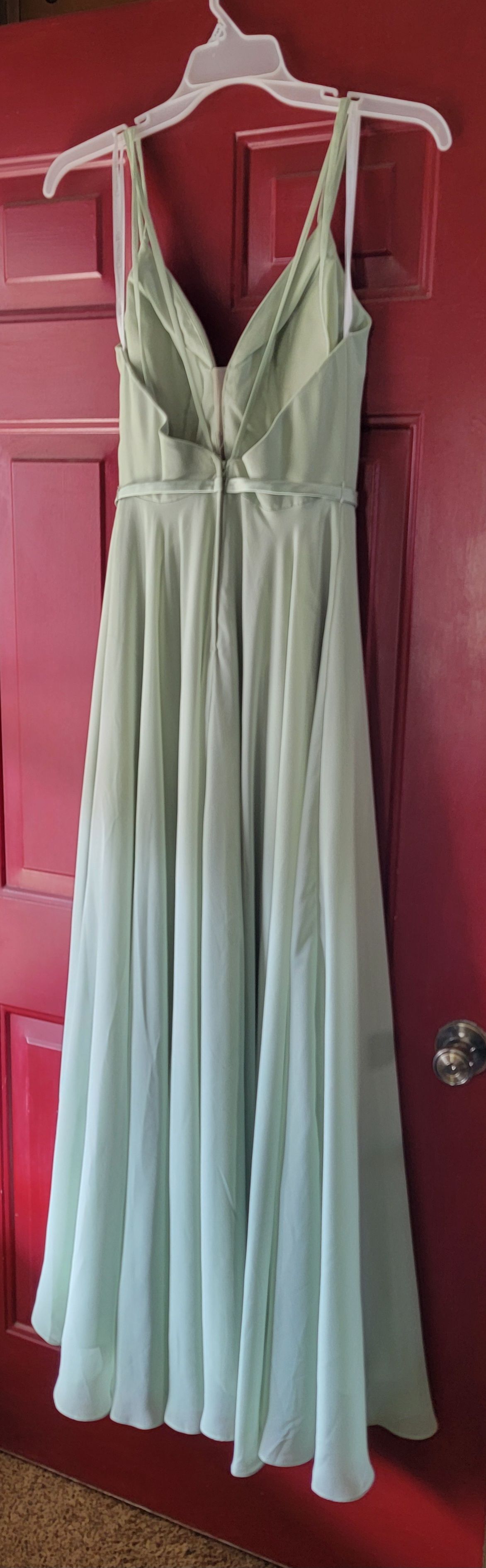 Christina Wu Size 2 Prom Green Floor Length Maxi on Queenly