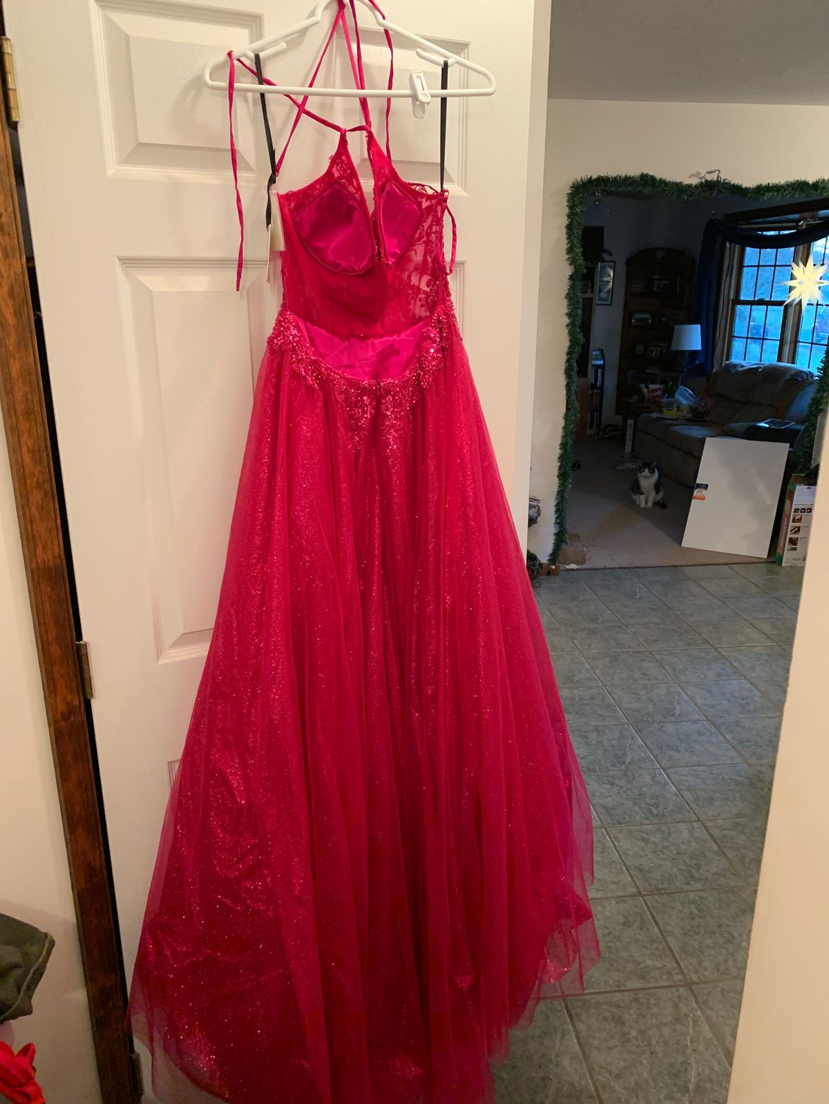 Style 1783 Alyce Paris Size 2 Prom Plunge Pink A-line Dress on Queenly