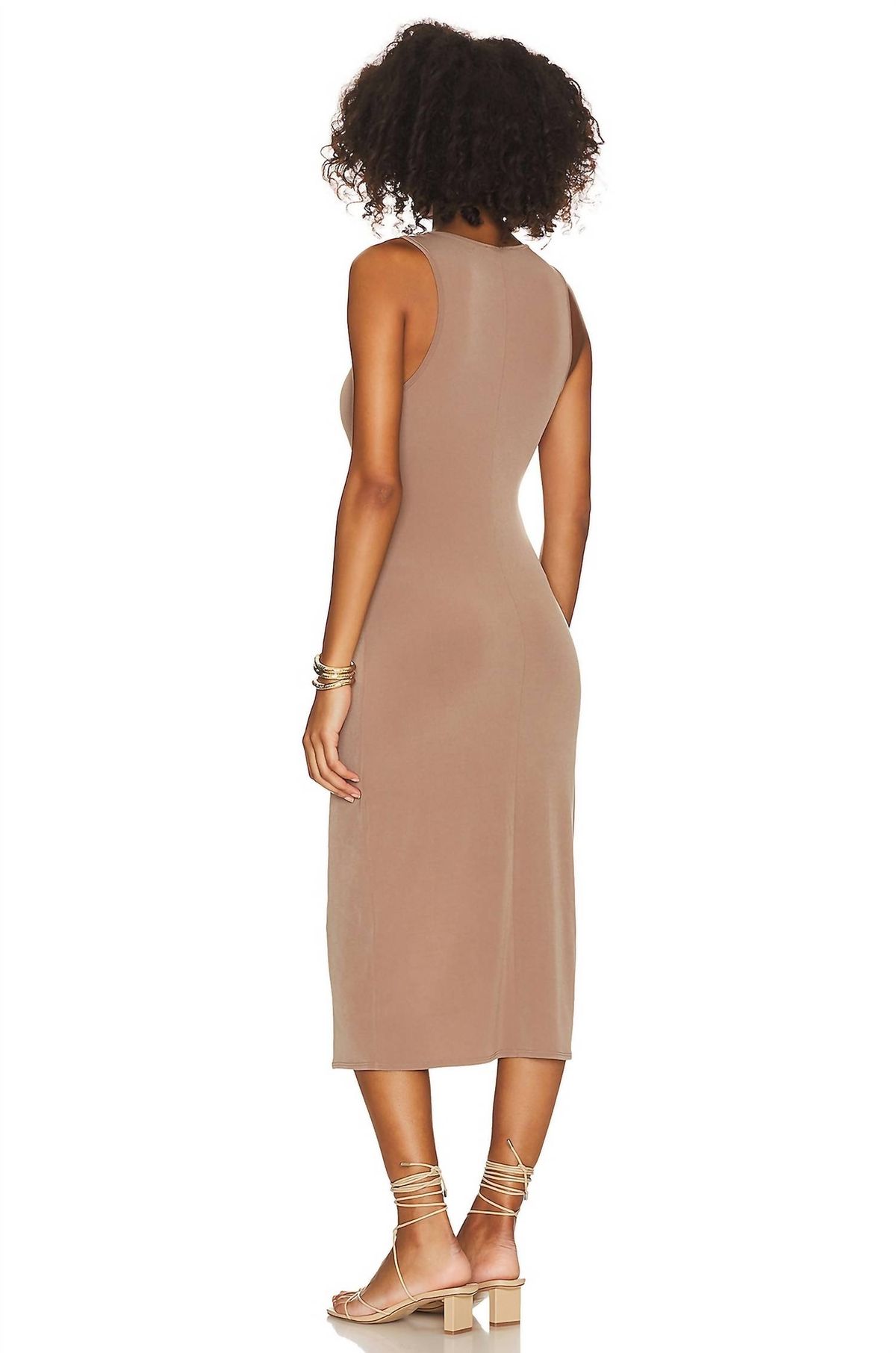 Style 1-1025378686-3236 Lanston Size S Brown Cocktail Dress on Queenly