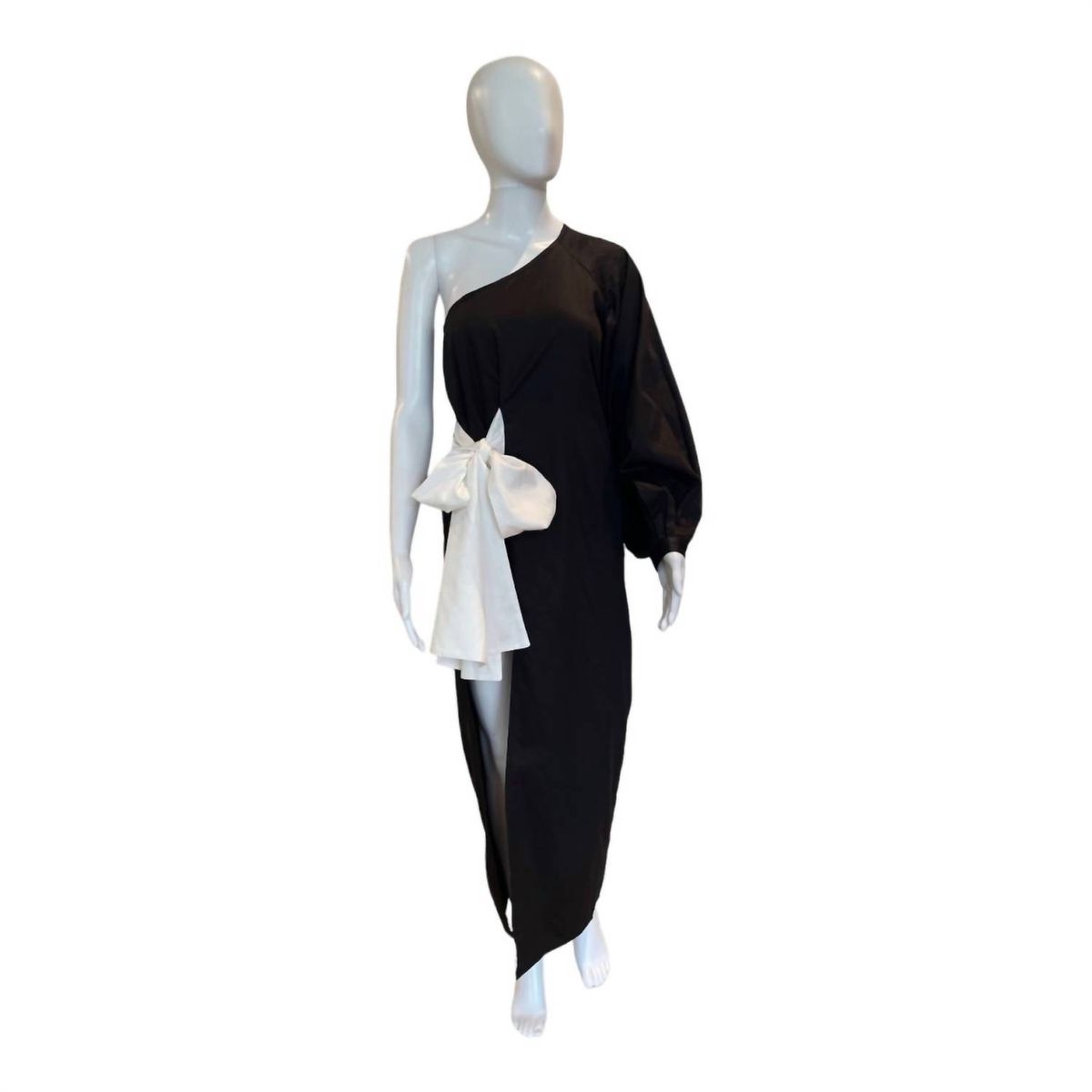Style 1-1275197741-3933 Sundress Size XS Black Side Slit Dress on Queenly