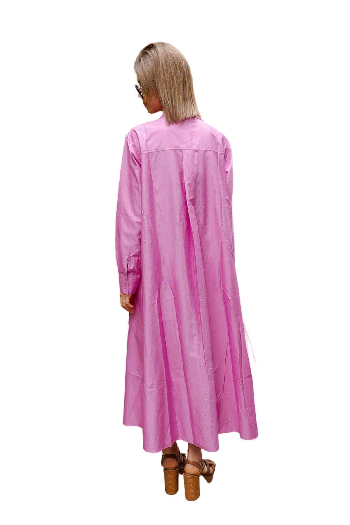 Style 1-1919939769-3236 DEVOTION TWINS Size S Long Sleeve Purple Floor Length Maxi on Queenly