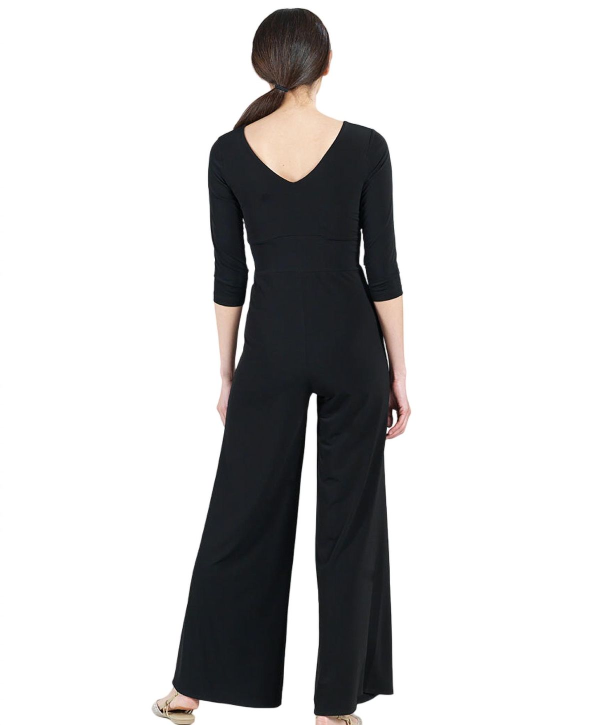 Style 1-2280276202-3775 CLARA SUNWOO Size XL Black Formal Jumpsuit on Queenly